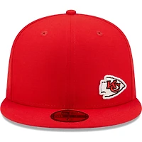 Casquette ajustée 59FIFTY Flawless des Chiefs de Kansas City New Era rouge pour homme