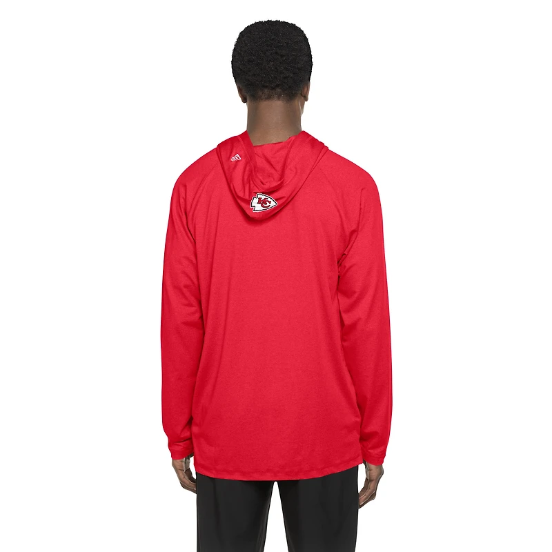 Men's New Era  Red Kansas City Chiefs Functional Fandom Hoodie