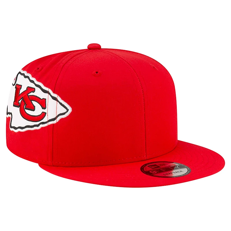 Casquette Snapback 9FIFTY rouge Kansas City Chiefs de New Era pour homme