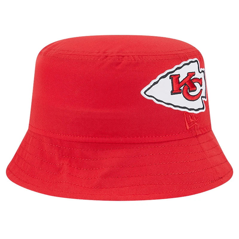 Chapeau bob rouge Kansas City Chiefs New Era pour homme