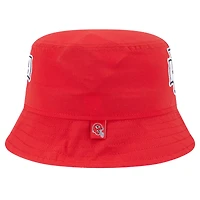 Chapeau bob rouge Kansas City Chiefs New Era pour homme