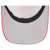 Casquette ajustable New Era rouge Kansas City Chiefs Linear A-Frame 9FORTY pour homme