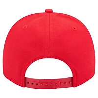 Men's New Era  Red Kansas City Chiefs Local Play A-Frame 9FIFTY Snapback Hat