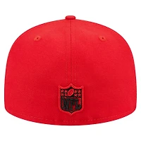 Casquette ajustée 59FIFTY Main des Chiefs de Kansas City New Era rouge pour homme
