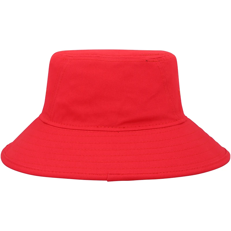 Chapeau bob principal des Chiefs de Kansas City New Era rouge pour homme