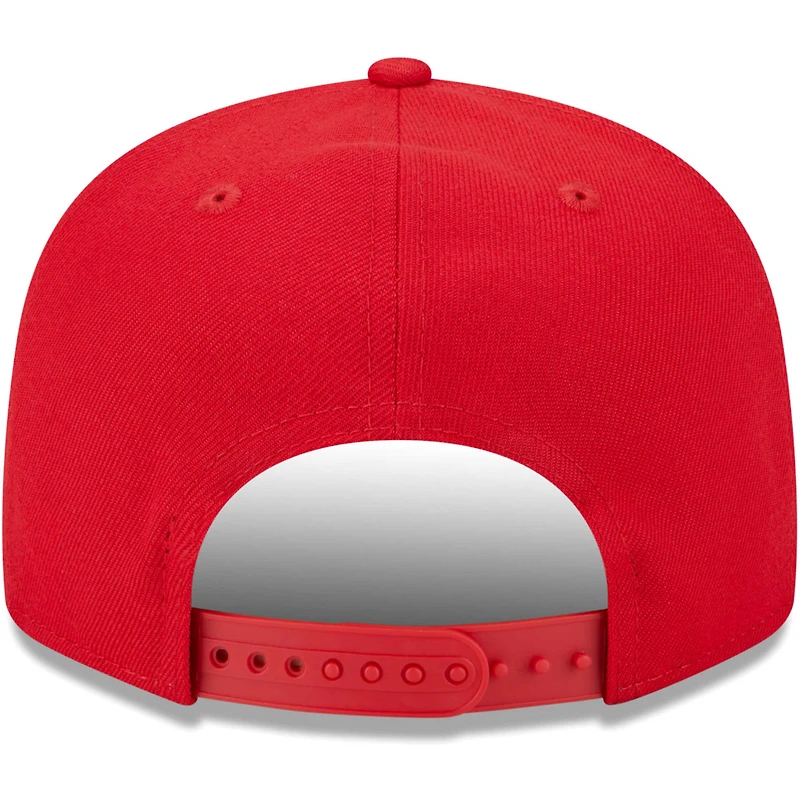 Casquette 9FIFTY Snapback rouge Kansas City Chiefs Main Script New Era pour homme