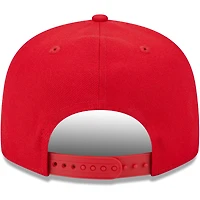 Casquette 9FIFTY Snapback rouge Kansas City Chiefs Main Script New Era pour homme