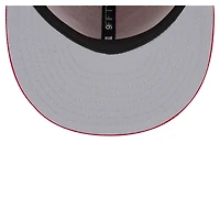 Casquette 9FIFTY Snapback rouge Kansas City Chiefs Main Script New Era pour homme