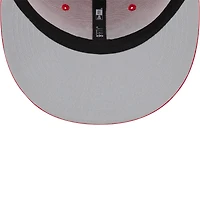 Men's New Era Red Kansas City Chiefs  Main Trucker 9FIFTY Snapback Hat