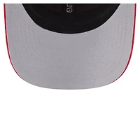 Casquette camionneur 9SEVENTY extensible à boutons-pression rouge New Era pour homme des Kansas City Chiefs
