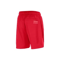 Short de match New Era rouge Kansas City Chiefs pour homme
