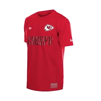 Men's New Era  Red Kansas City Chiefs Match T-Shirt