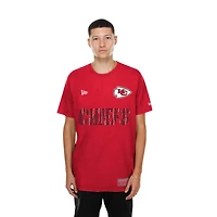 Men's New Era  Red Kansas City Chiefs Match T-Shirt