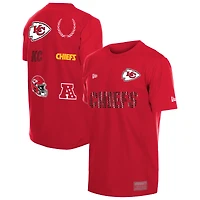 Men's New Era  Red Kansas City Chiefs Match T-Shirt