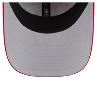 Casquette perforée 39THIRTY Flex rouge New Era pour homme des Kansas City Chiefs