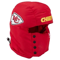 Cagoule matelassée rouge Kansas City Chiefs pour homme, New Era