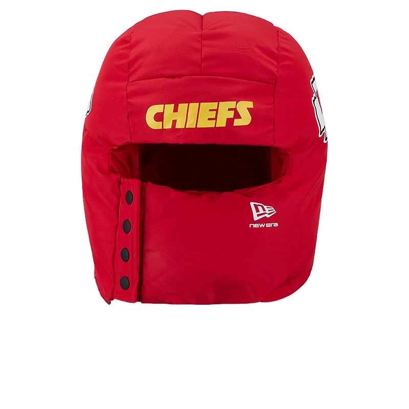Men's New Era  Red Kansas City Chiefs Puffer Balaclava