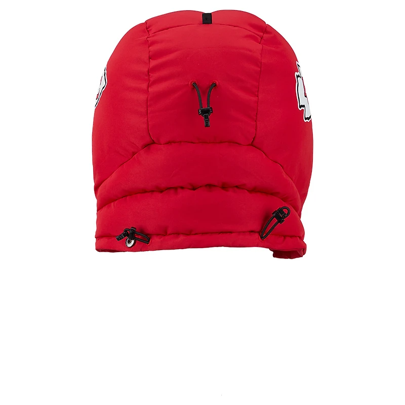 Cagoule matelassée rouge Kansas City Chiefs pour homme, New Era