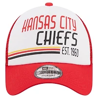 NWC CHIEF RED NWC FW23 NFL STACKER 940 TRUCKER HATMENSTC
