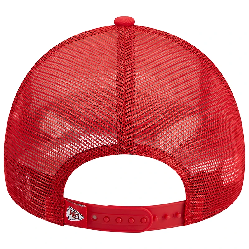 NWC CHIEF RED NWC FW23 NFL STACKER 940 TRUCKER HATMENSTC