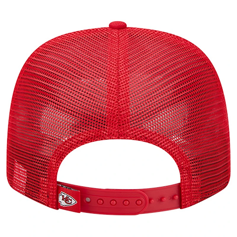 Men's New Era  Red Kansas City Chiefs Team 9SEVENTY Adjustable Hat