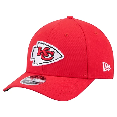Casquette ajustable 9FORTY M-Crown rouge New Era pour homme, collection Team Chiefs des Kansas City