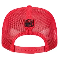 Casquette ajustable extensible à boutons-pression New Era rouge Kansas City Chiefs Team Collection 9SEVENTY pour homme