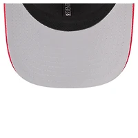 Casquette ajustable extensible à boutons-pression New Era rouge Kansas City Chiefs Team Collection 9SEVENTY pour homme