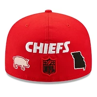 NWE CHIEF RED NEW NFL LOCAL 59FIFTY HATMENHIC