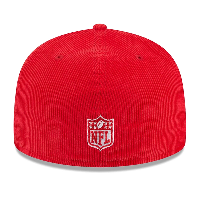 Casquette ajustée 59FIFTY rouge des Chiefs de Kansas City New Era pour hommes