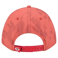 Men's New Era Red Kansas City Chiefs Tie Dye Fade 9Forty M-Crown A-Frame Adjustable Hat
