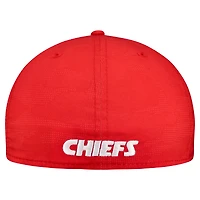 Casquette extensible New Era 39THIRTY rouge à motif camouflage ton sur des Chiefs de Kansas City pour homme