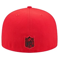 Casquette ajustée Tri-Hit 59FIFTY rouge des Kansas City Chiefs de New Era pour homme