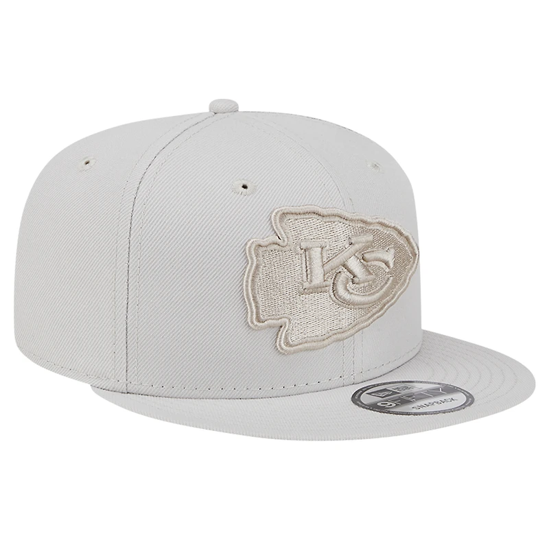 Casquette Snapback 9FIFTY New Era pour hommes des Kansas City Chiefs Color Pack