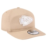 Casquette ajustable 19TWENTY pour homme New Era Tan Kansas City Chiefs
