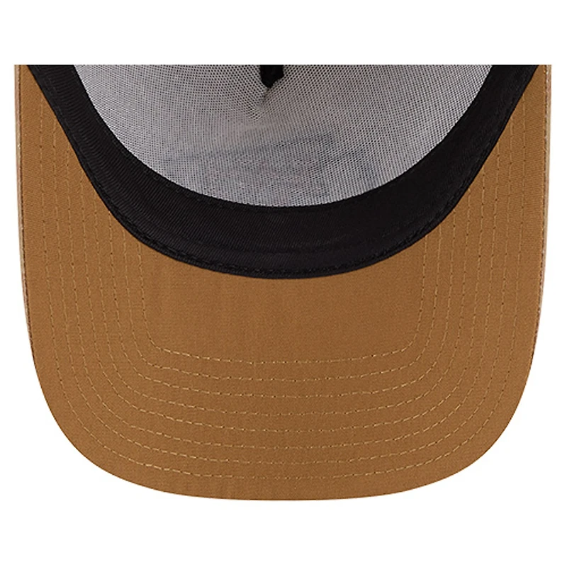 Men's New Era Tan Kansas City Chiefs Wheat Camo 9FORTY Adjustable Hat