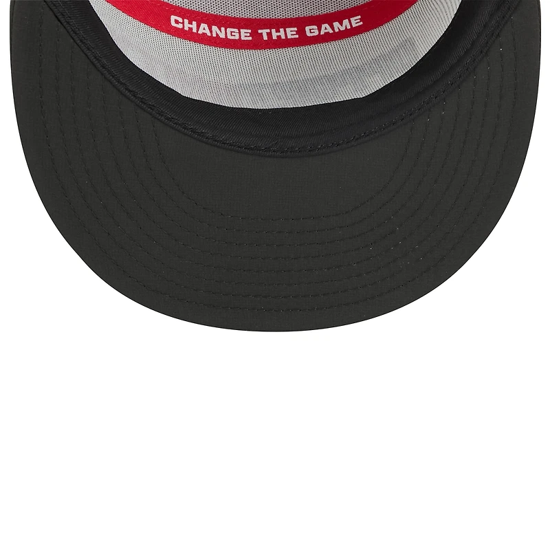 Casquette snapback New Era 9FIFTY Kansas City Chiefs 2025 Inspire Change pour homme, blanche et noire