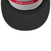 Casquette snapback New Era 9FIFTY Kansas City Chiefs 2025 Inspire Change pour homme, blanche et noire