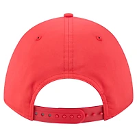 Casquette ajustable New Era blanche/rouge pour homme, modèle Adventure Gradient 9FORTY M-Crown A-Frame des Kansas City Chiefs