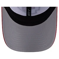 Men's New Era  White/Red Kansas City Chiefs Dashmark Rays 39THIRTY Flex Hat