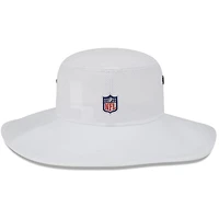 Bob Panama New Era blanc pour homme, camp d'entraînement NFL 2023 des Kansas City Chiefs