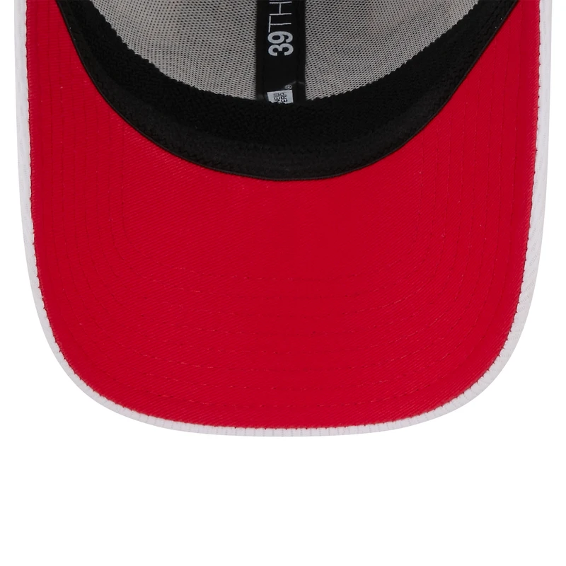 Casquette flexible 39THIRTY New Era pour hommes, Kansas City Chiefs Breakers, blanche