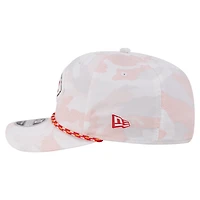 Men's New Era  White Kansas City Chiefs Camo Rope 9SEVENTY Adjustable Hat