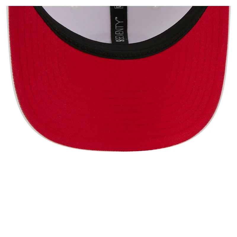 Men's New Era  White Kansas City Chiefs COOLERA 9SEVENTY Adjustable Hat