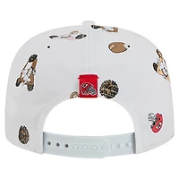 Men's New Era  White Kansas City Chiefs Team Cheer 19TWENTY Snapback Hat