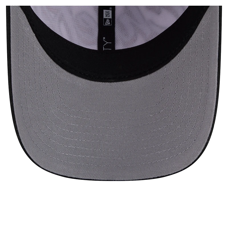 Men's New Era White Kansas City Chiefs Team Loyal A-Frame 9FORTY Adjustable Hat