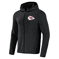 Sweat à capuche en polaire noir pour homme de la collection NFL x Darius Rucker Fanatics Kansas City Chiefs