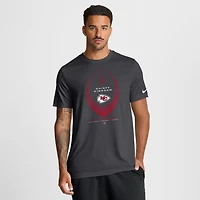 T-shirt Nike rouge Kansas City Chiefs Legend Icon Dri-FIT pour homme