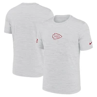 Men's Nike Ash Kansas City Chiefs Sideline Velocity Dri-FIT T-Shirt