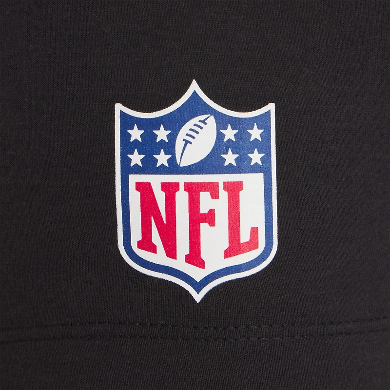 T-shirt Nike noir Kansas City Chiefs NFL Crucial Catch Tri-Blend Dri-FIT 2025 pour homme